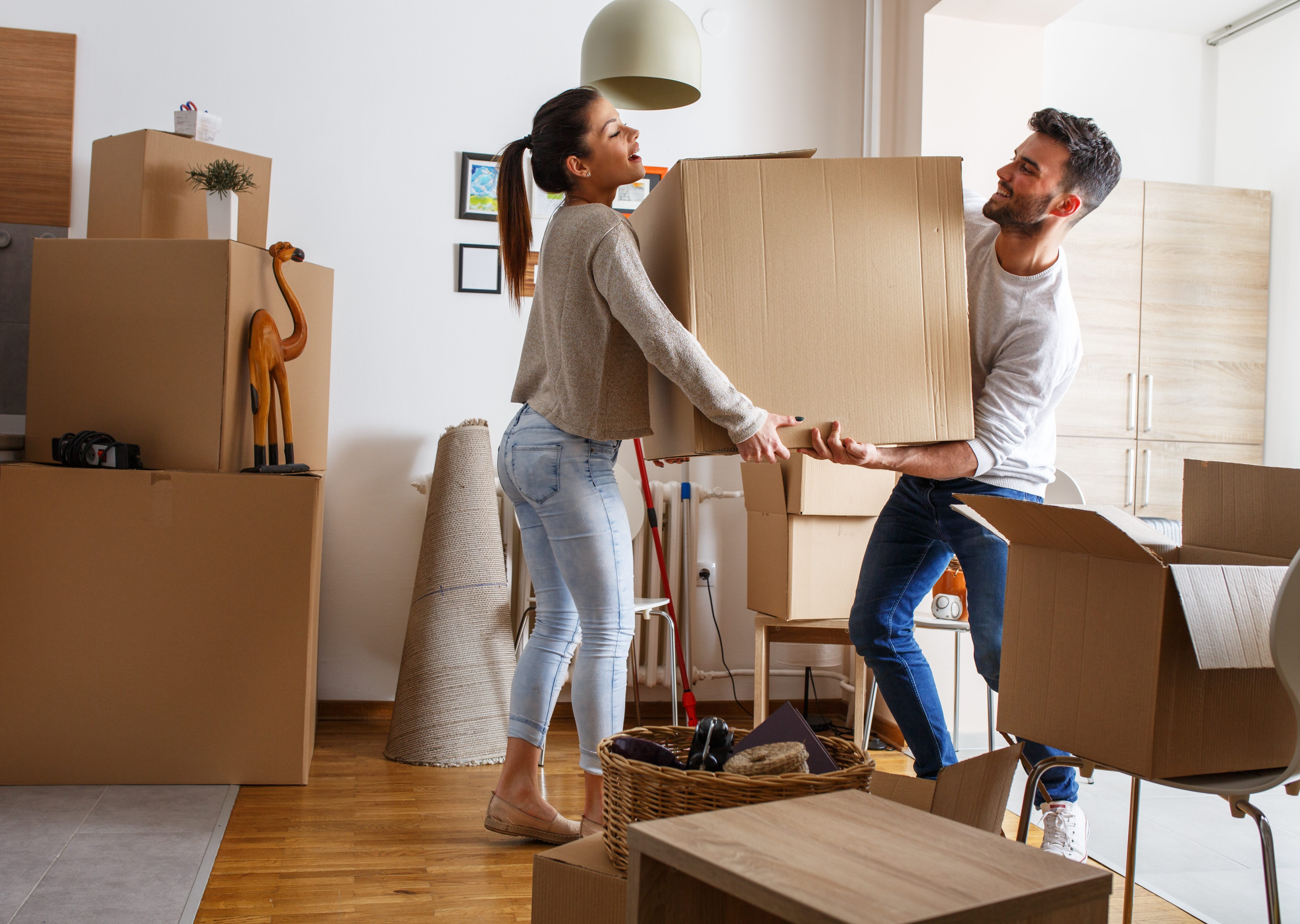 Power Entrümpler Team bei der Arbeit