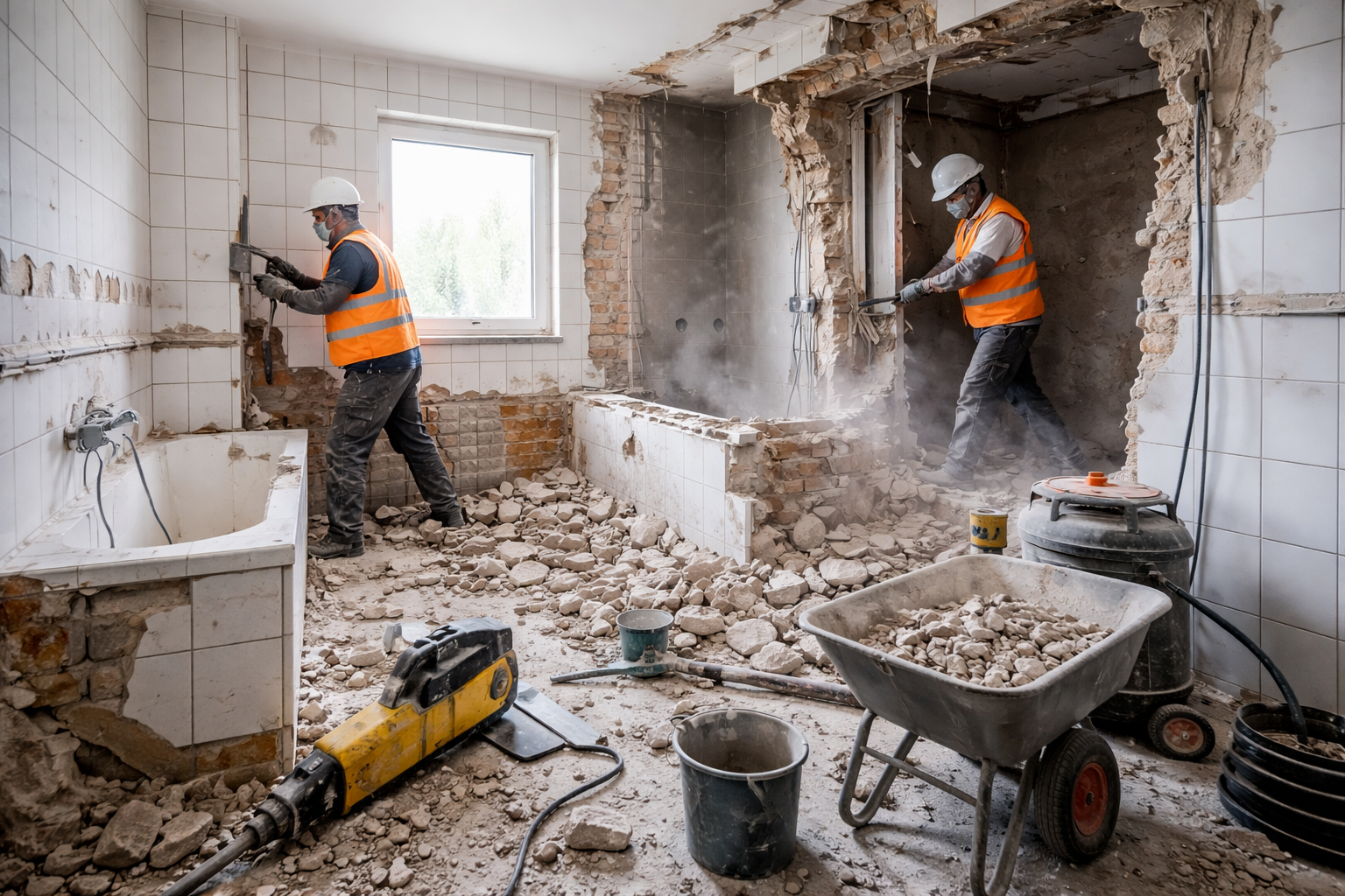 Professionelle Demontage